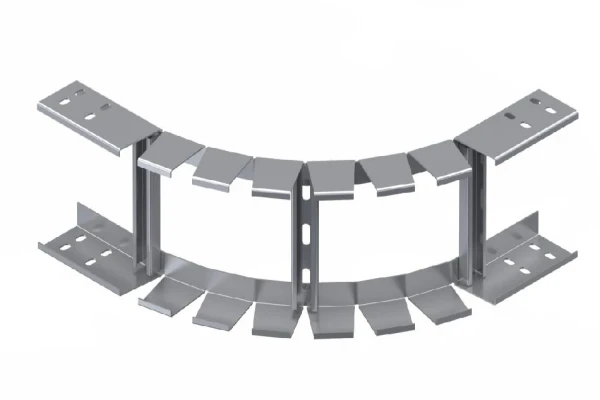 H60 Cable Ladders Vertical Adjustable Outside Bends - C Type - STS Elektrik